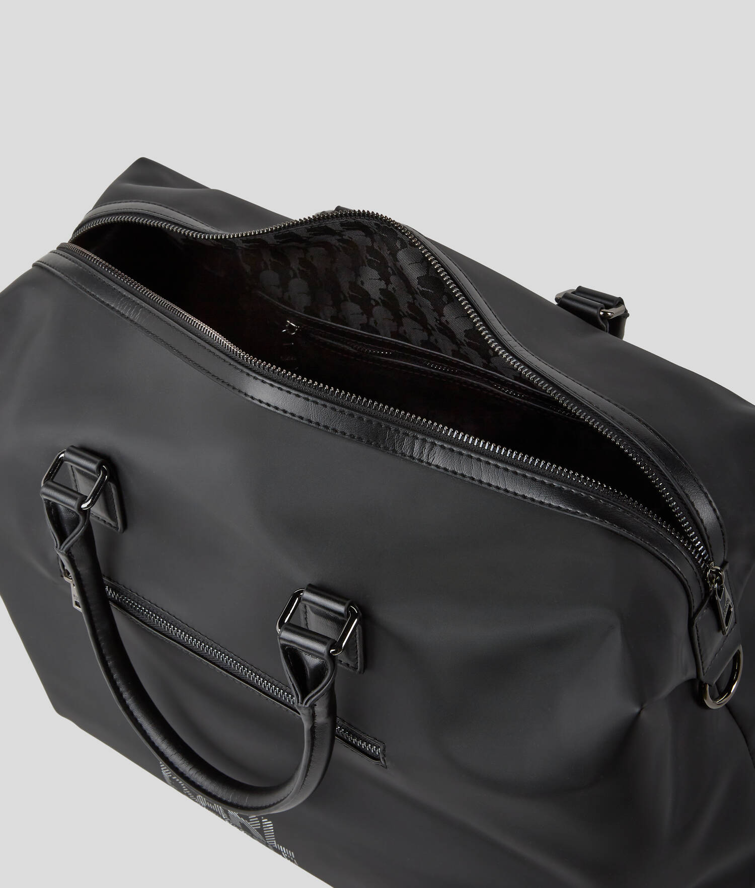 SAC DE WEEK-END AVEC LOGO - Noir