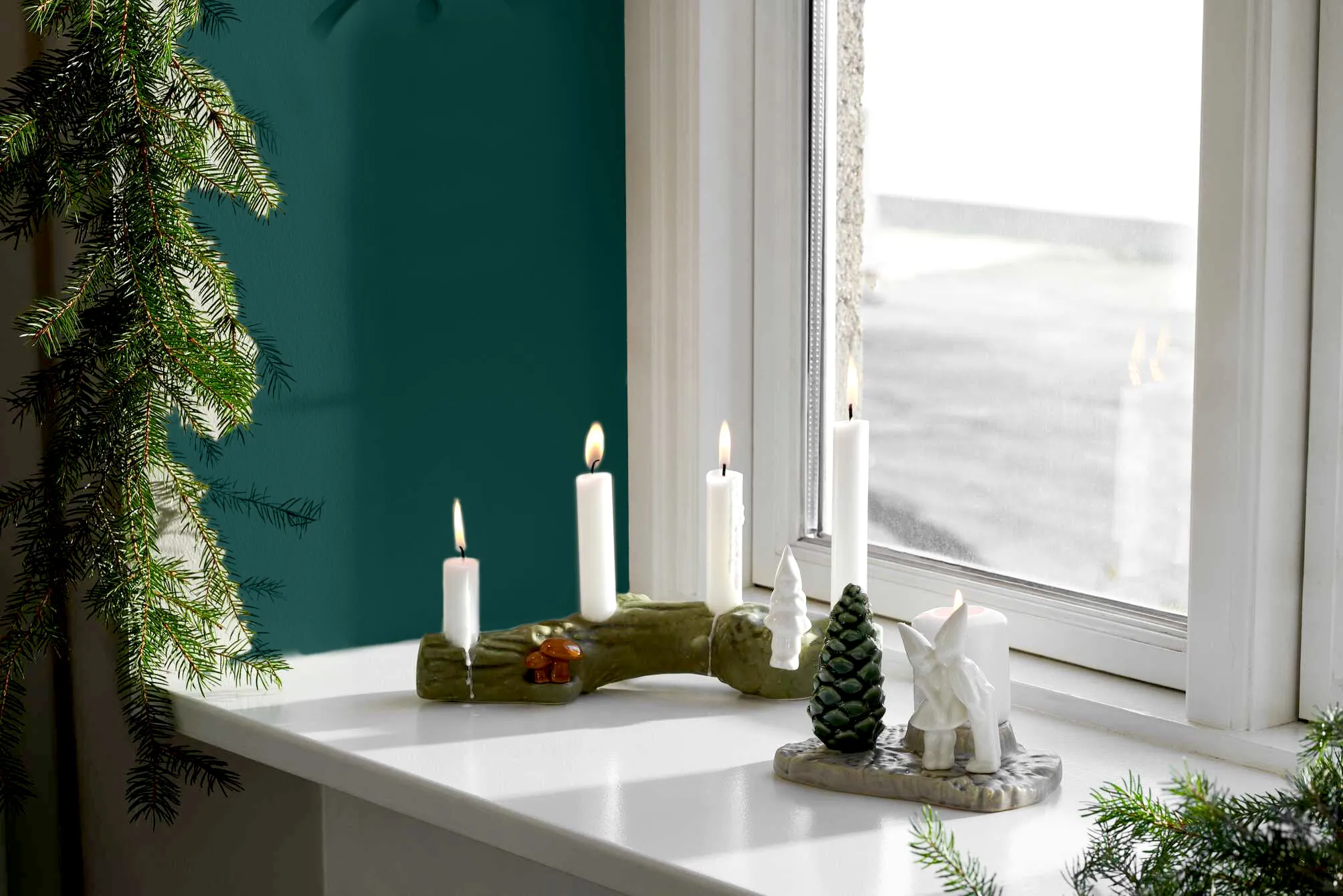 Kähler Christmas Tales Lysestage - Juleadvent