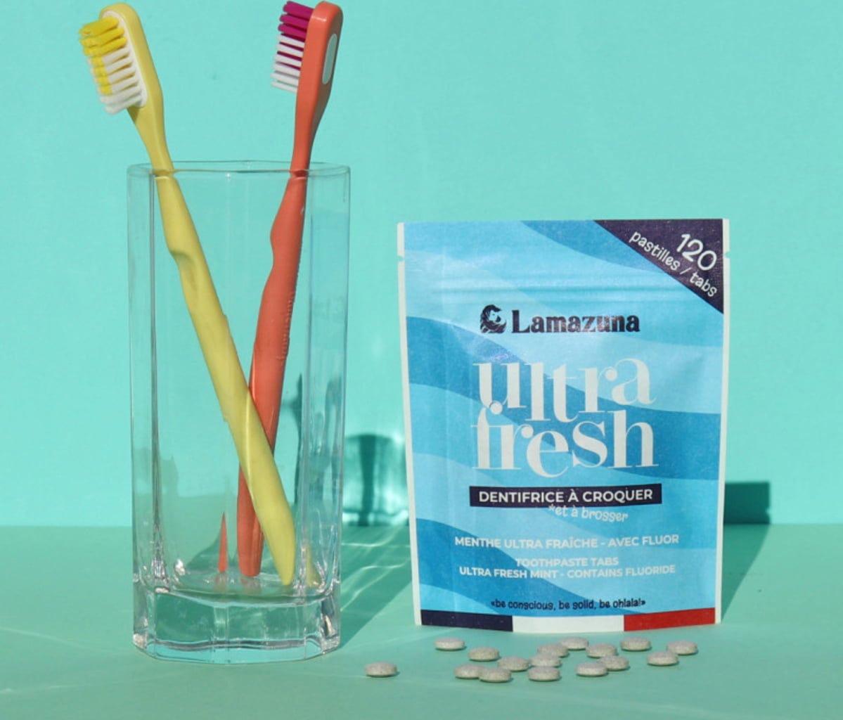 Lamazuna  ultra fresh Zahnputztabletten, 120 Stk
