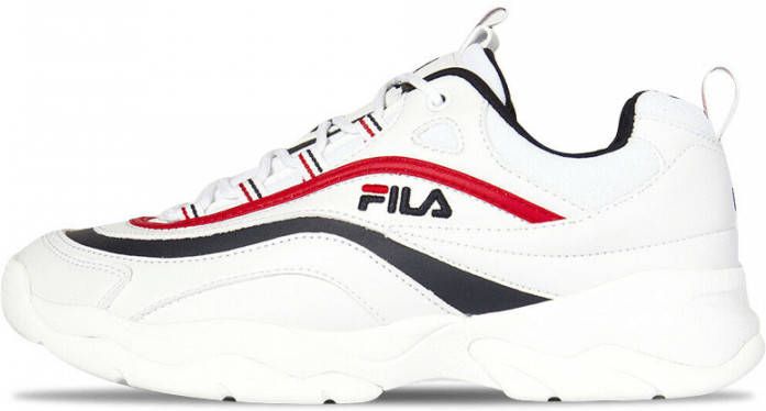 Fila Witte Lage Damesschoen Multicolor Dames
