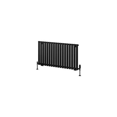Eastbrook Tunstall radiator 105x60cm 1003W zwart mat