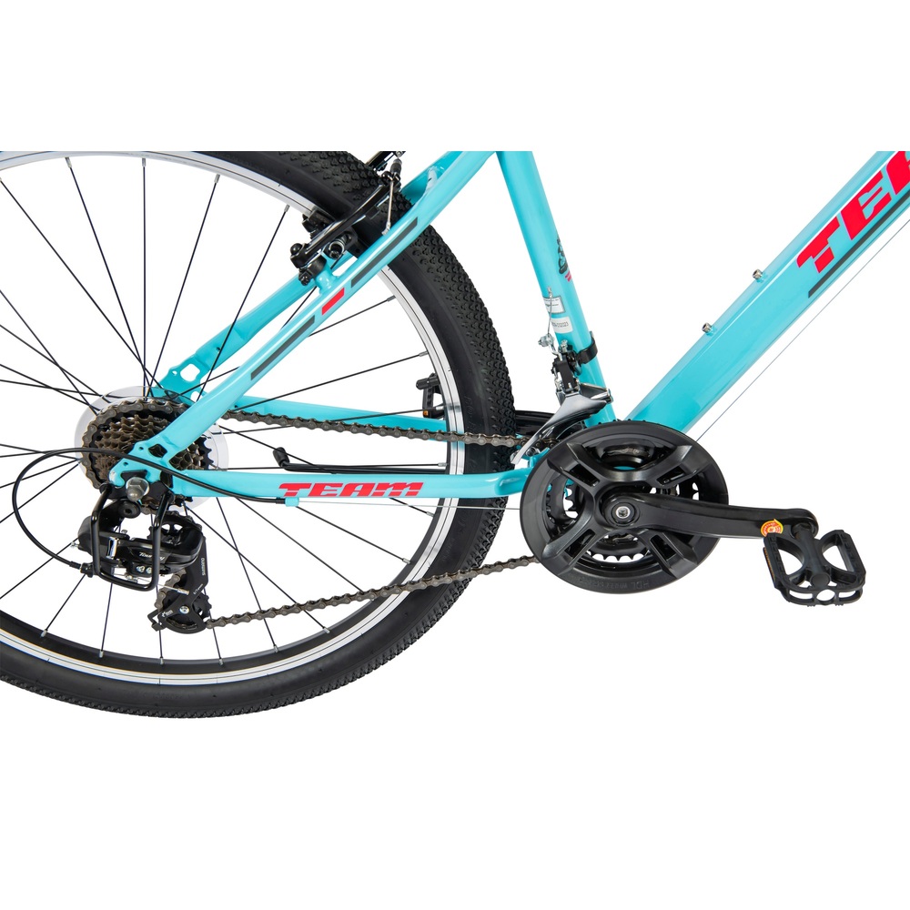 26 Zoll Team Fatbike-Mountainbike, Himmelblau