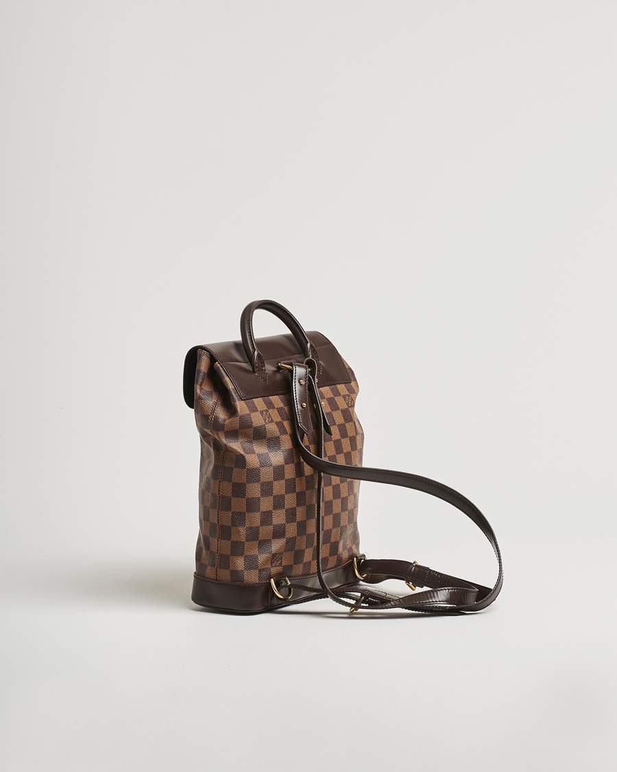Louis Vuitton Pre-Owned Soho Backpack Damier Ebene