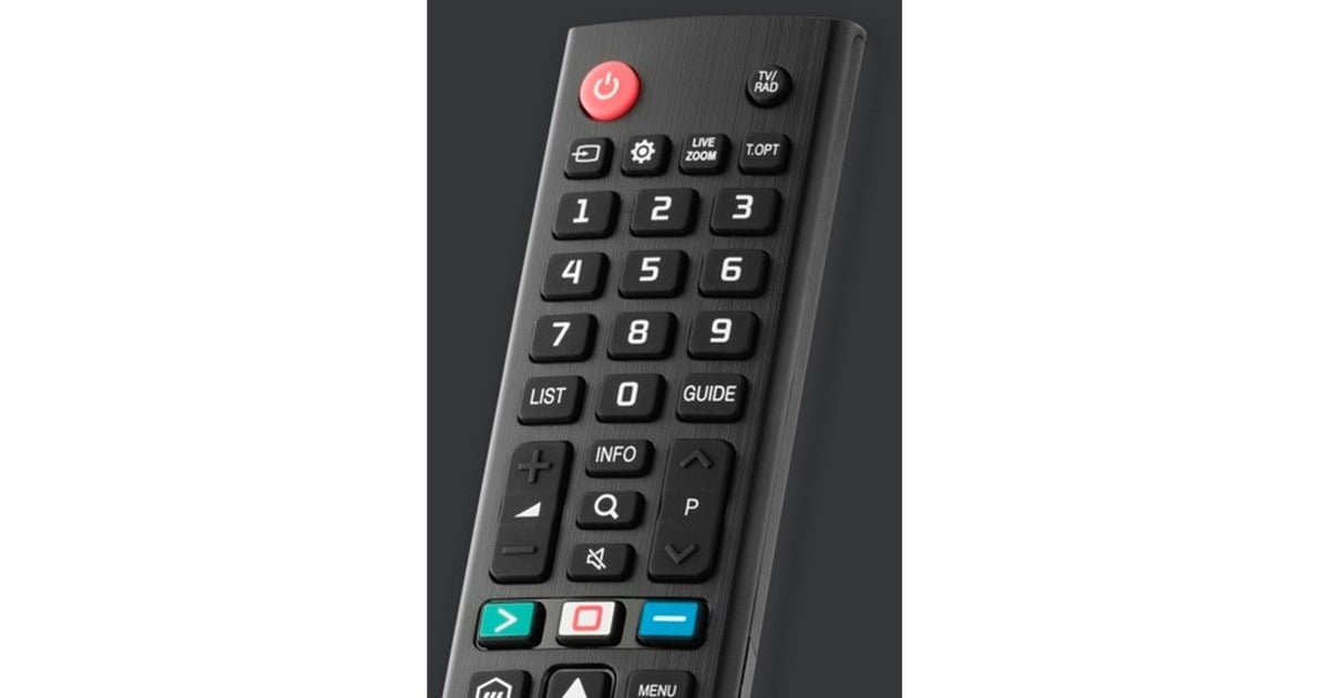One for allLG TV Replacement Remote afstandsbediening  (Zwart)
