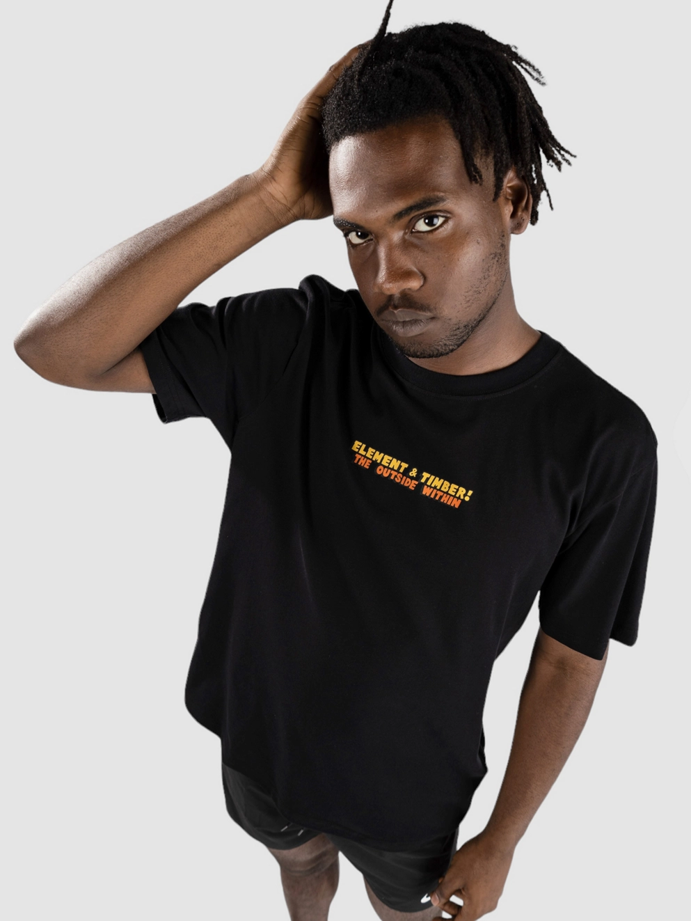 Element Happy Camper T-Shirt flint black