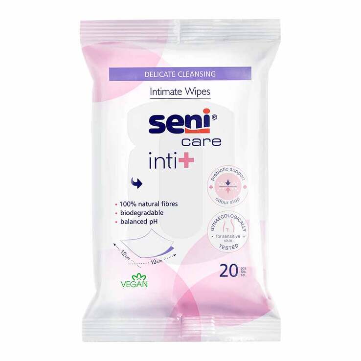 Seni® care inti + Feuchttücher 12x19 cm, 20 St