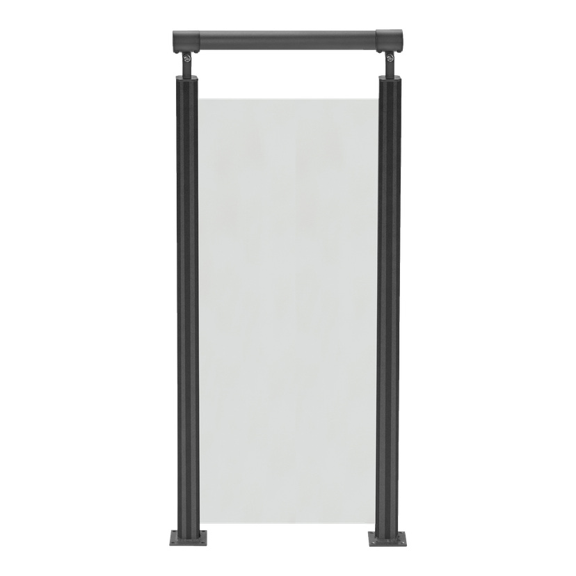 Overligger for glassgjerde 97,6 cm