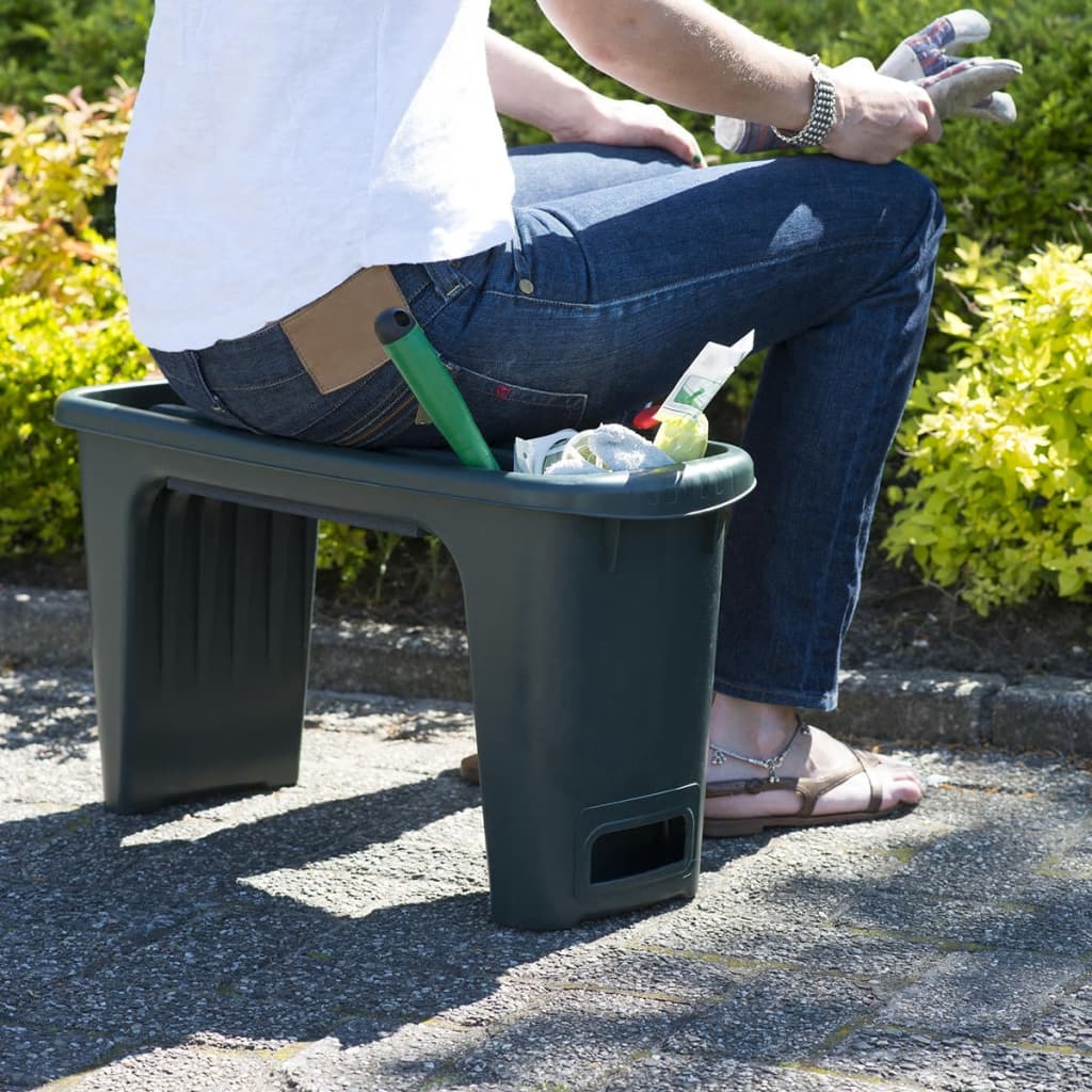 Banqueta para jardinagem Nature Gardening, 65,5 x 25 x 34 cm, verde, 6020308