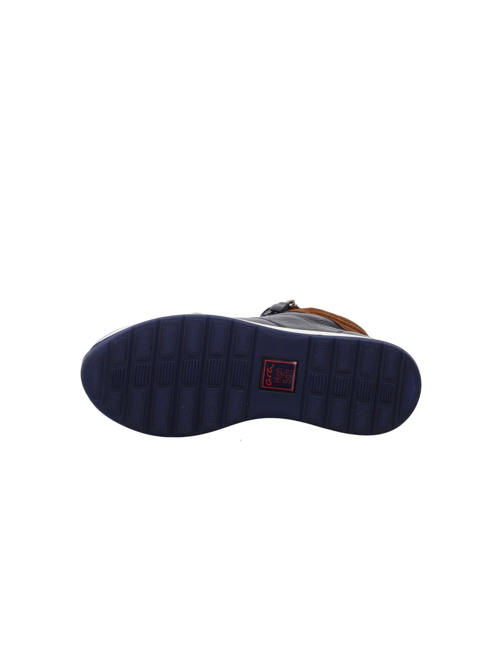 Stiefelette Osaka blau-braun