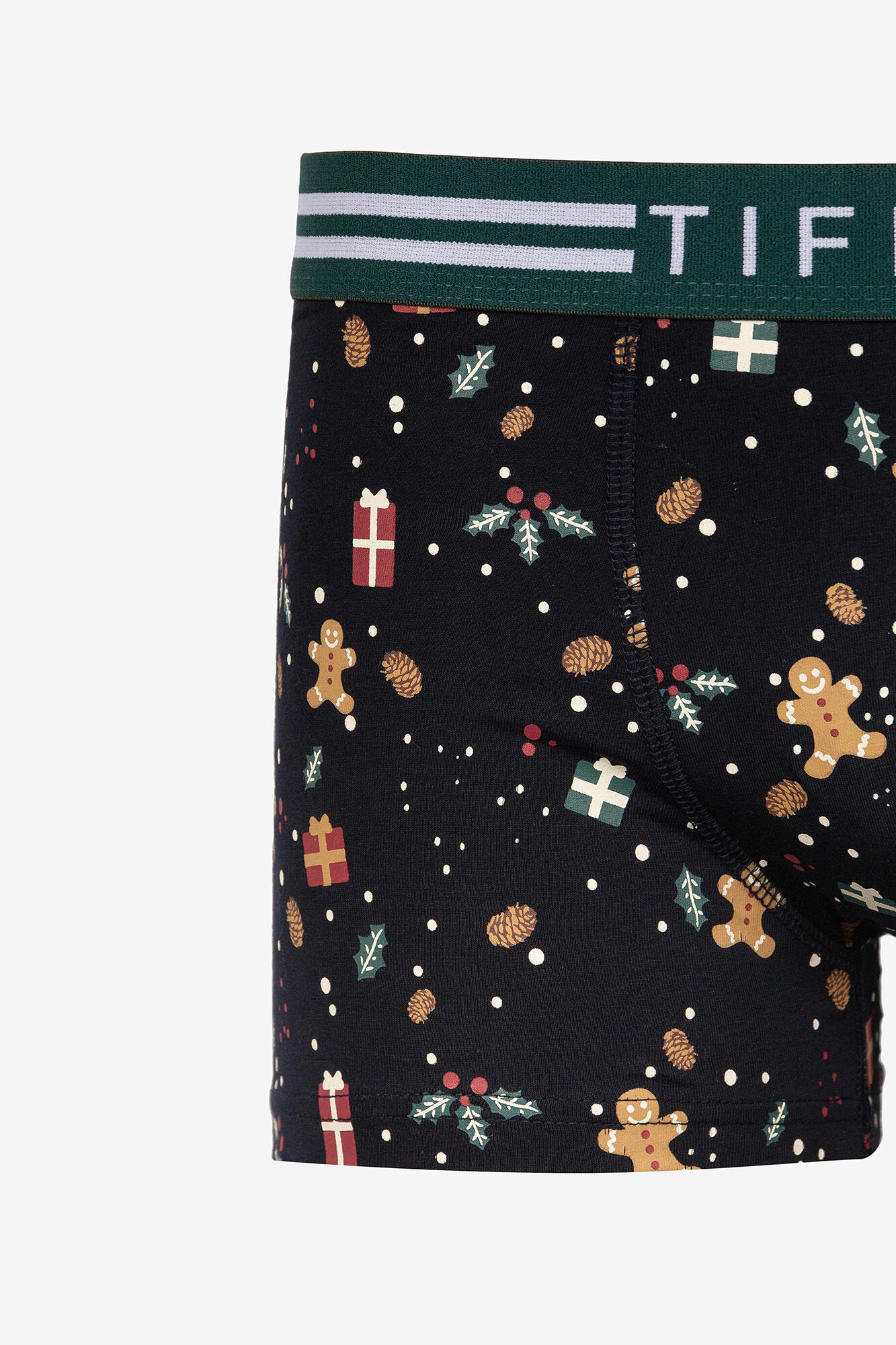 Cuecas boxer com estampa natalina