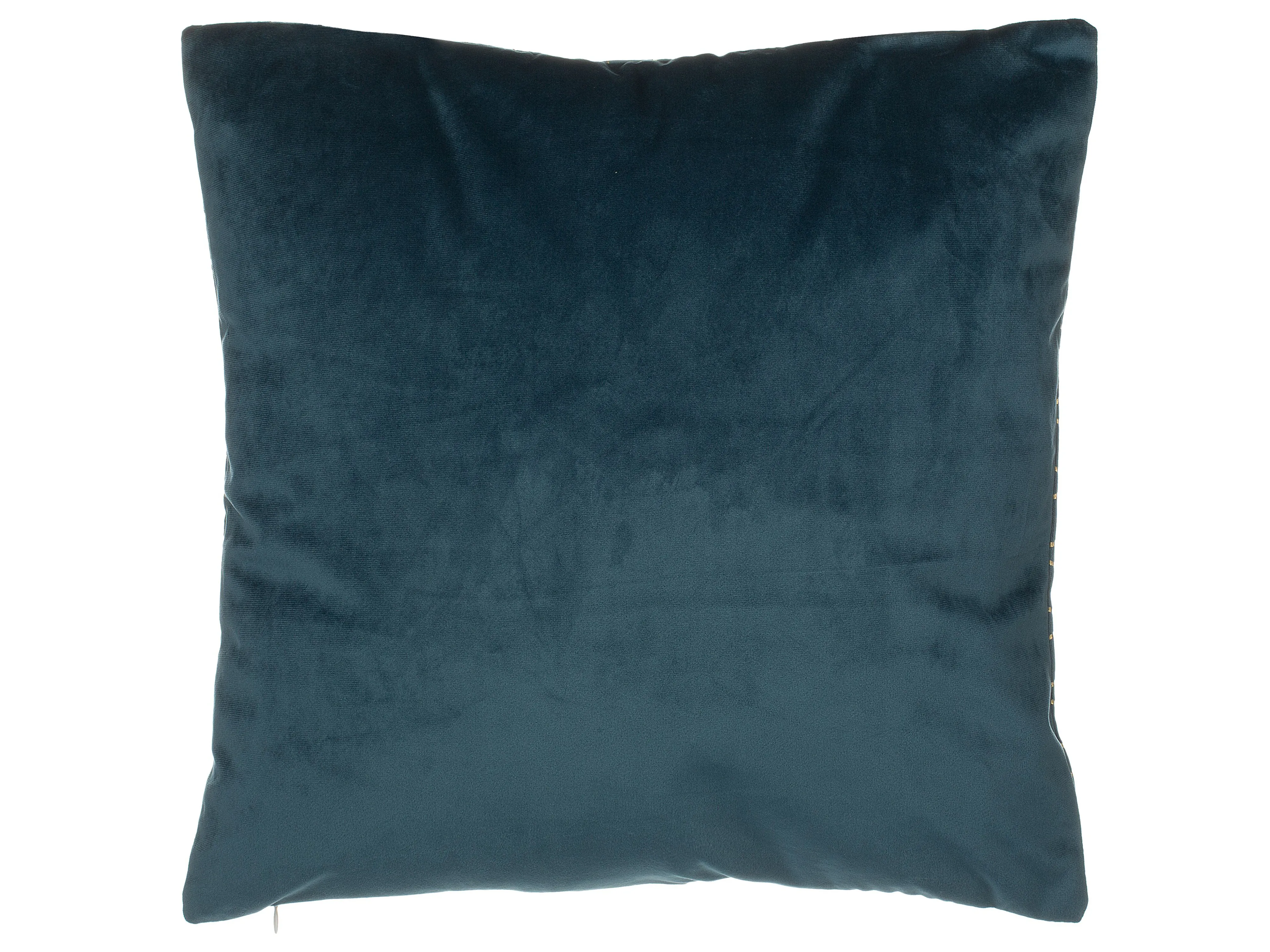 Set van 2 sierkussens FREESIA Fluweel 45 x 45 cm Groenblauw bladpatroon