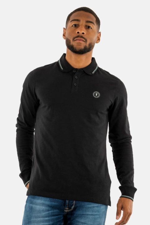 Polos manches longues Le Temps Des Cerises romes 0001 black