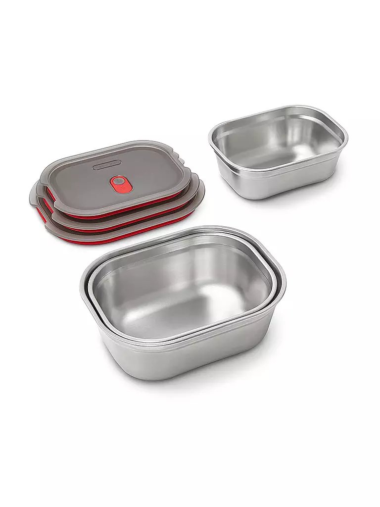 BLACK+BLUM Multifunktionsbox 1,2l Edelstahl silber