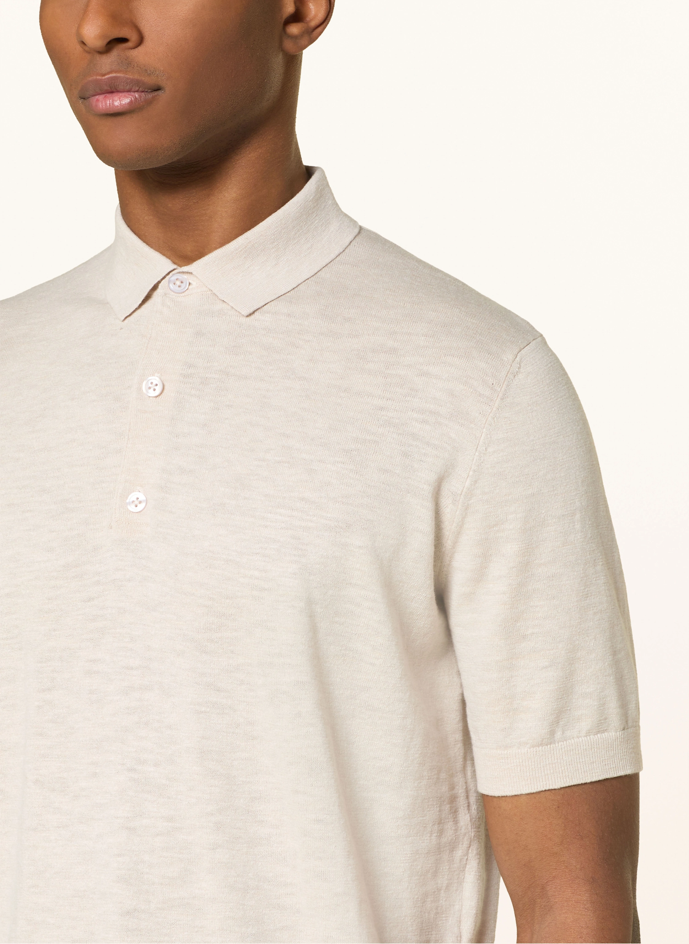 STROKESMAN'S Strick-Poloshirt