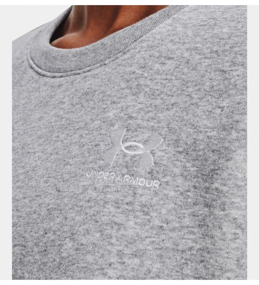 Moletom Under Armour Fleece UA Essential Cinza