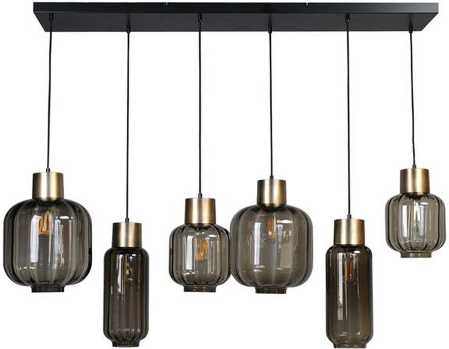 Hanglamp 2161-85-05-130-25-6 Lett Rib B130 x D25 cm