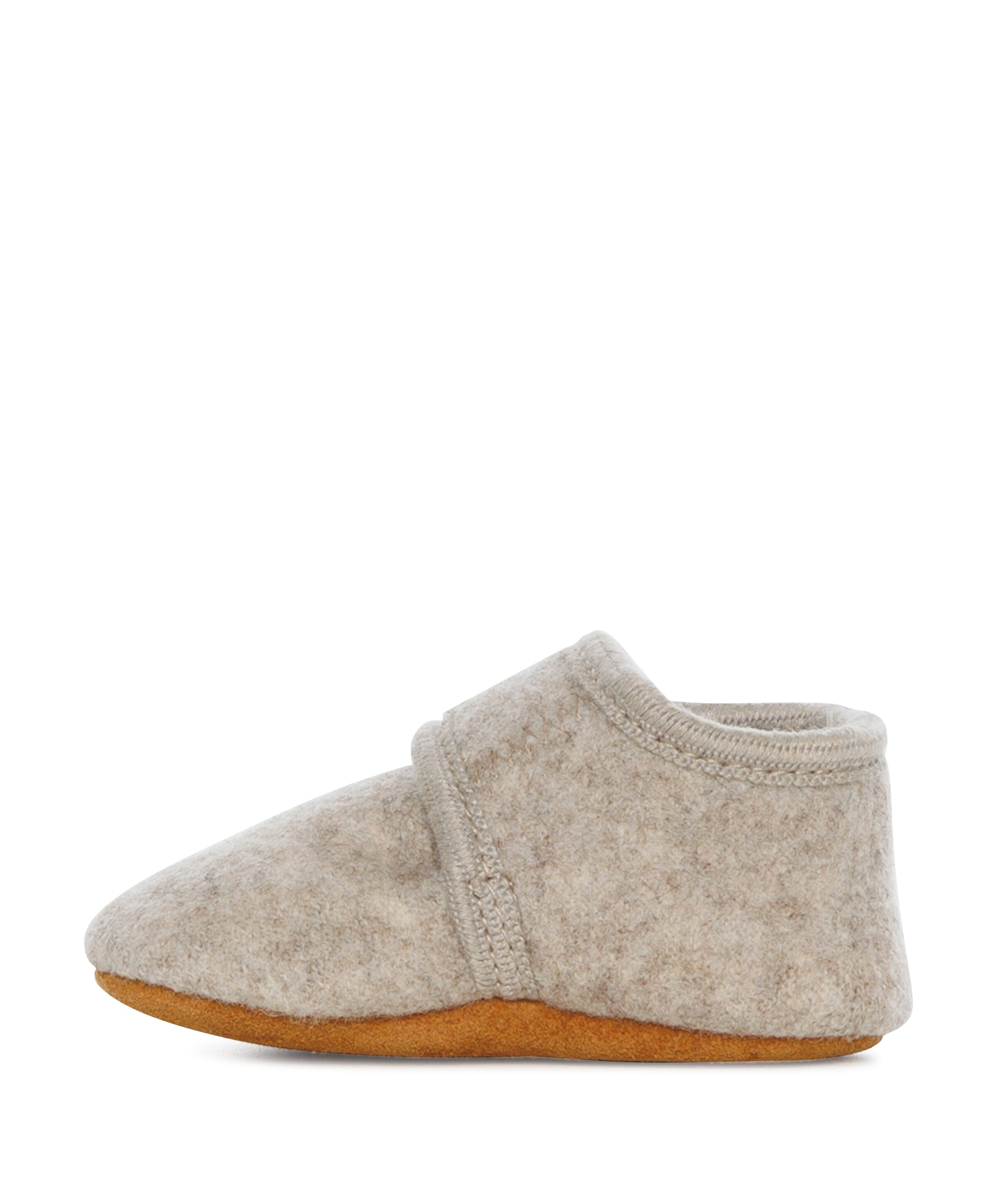 EN FANT Baby wool pantoffels beige