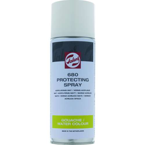 Talens Protecting Spray 680 Acrylfirnis für Gouache / Aquarell