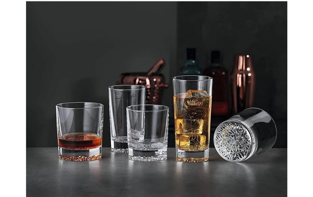 Eulenspiegel Longdrinkglas »Spiegelau Longdrinkglas Lounge 2.0 305 ml, 4 Stück, Transparent« Brillianz, Kristallklar