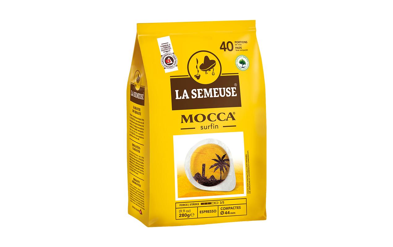 Kaffeepads Mocca Surfin 40 StückMocca-Papierportionen