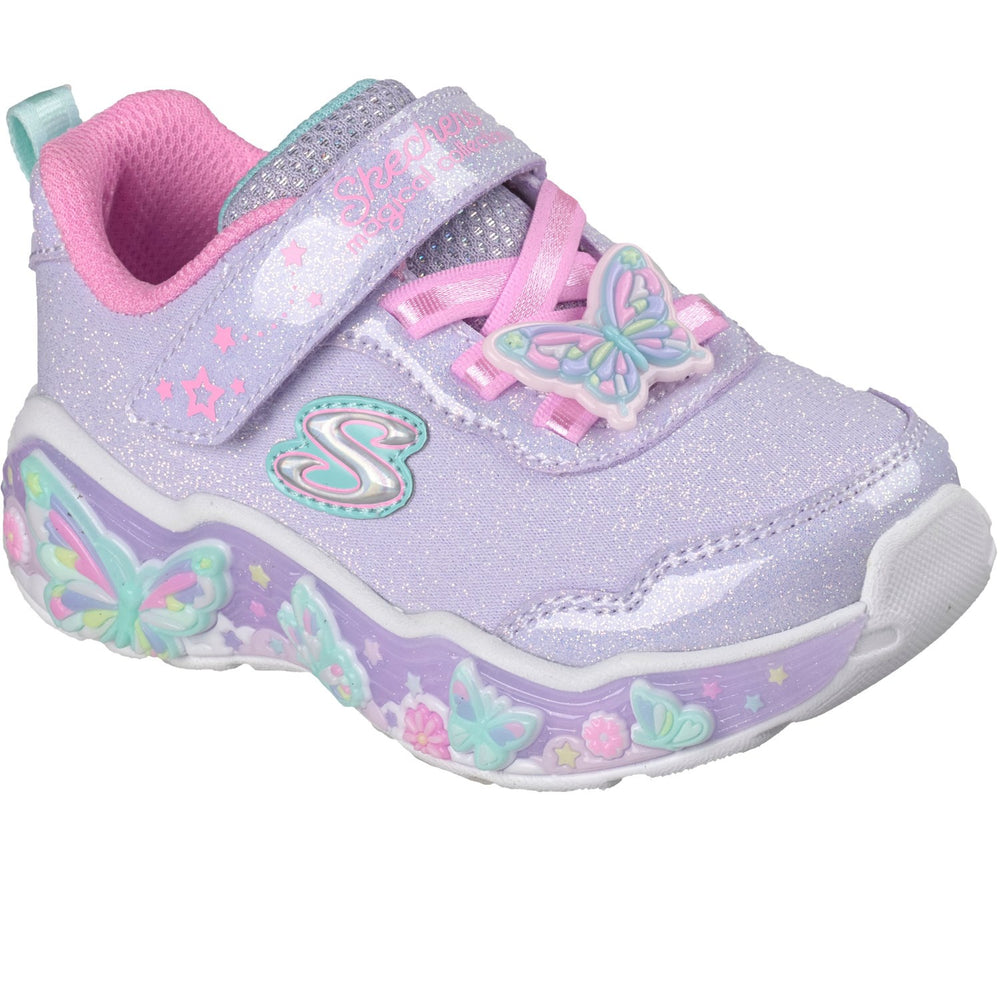 Køb Skechers Purple S Lights\Xae - Lil Butterfly Bliss