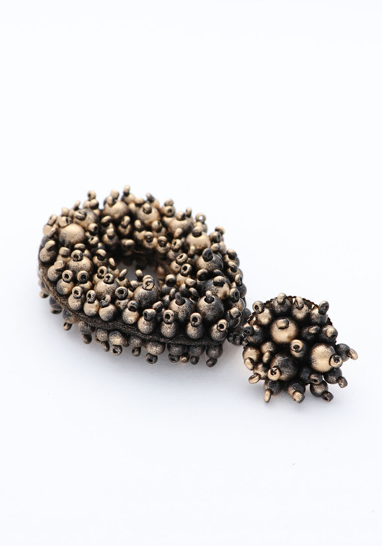 NOTRE-V bronzen notre-v oorbellen earring beads