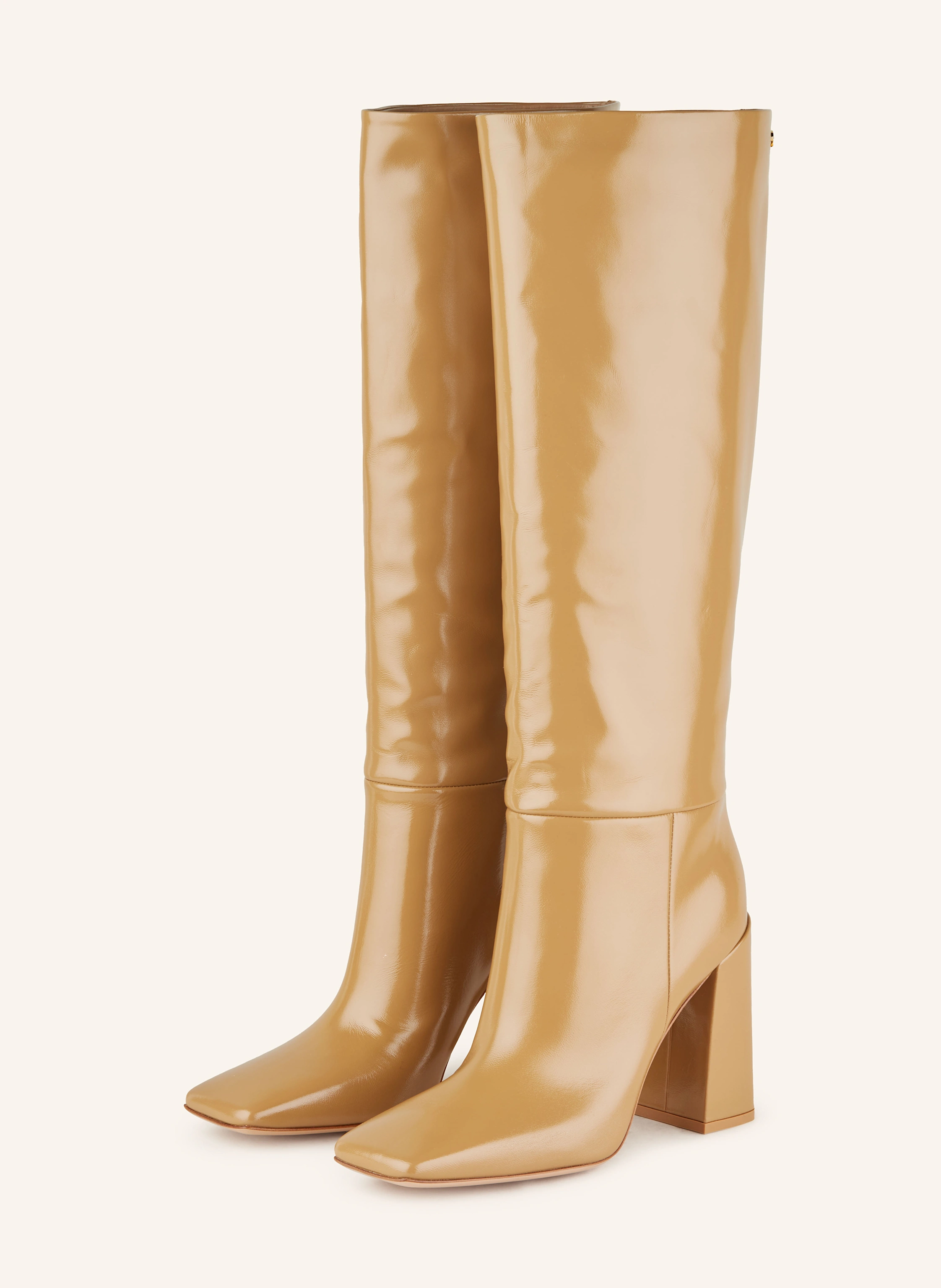 Gianvito Rossi Lackstiefel NUIT