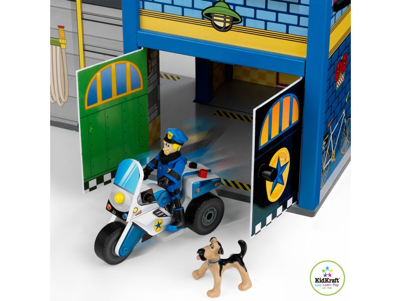 Kid Kraft Puppenhaus Everyday Heroes Holzspielset für Alltagshelden