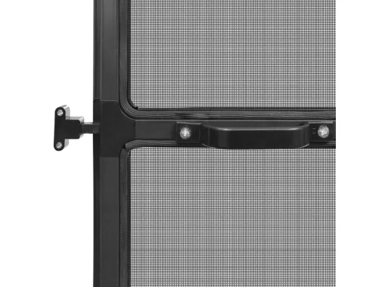 Moustiquaire à charnière pour portes Anthracite 120x240 cm
