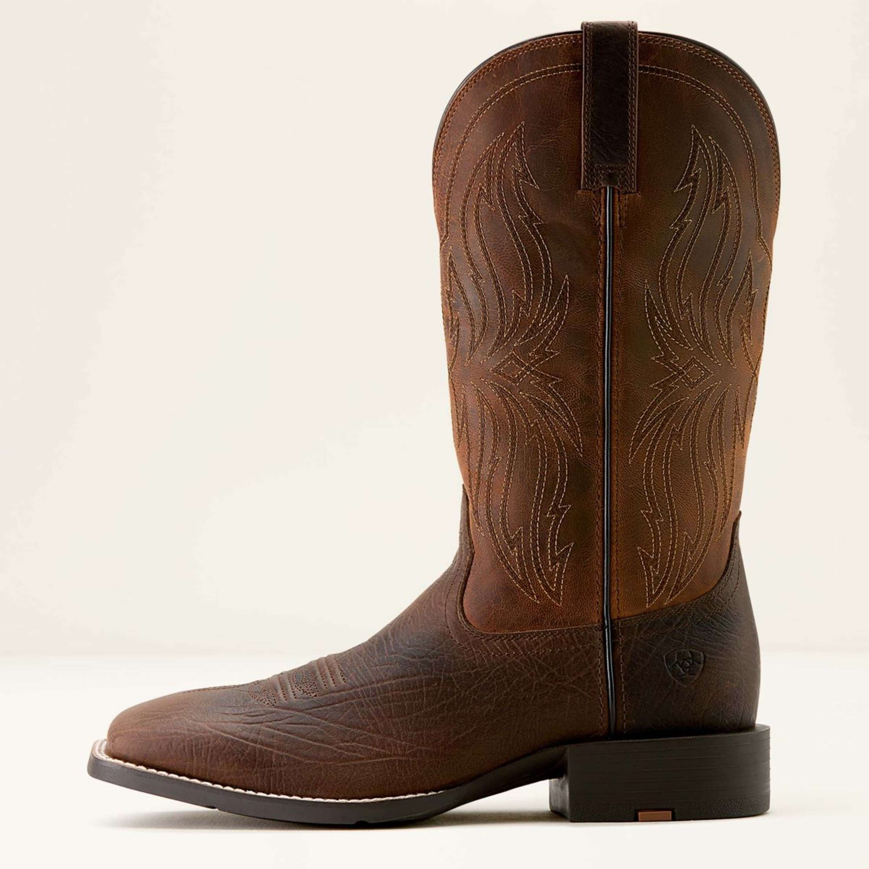 Ariat Westernlaarzen MNS Sport Rustler Toffee Hippo Print/Rich Oak