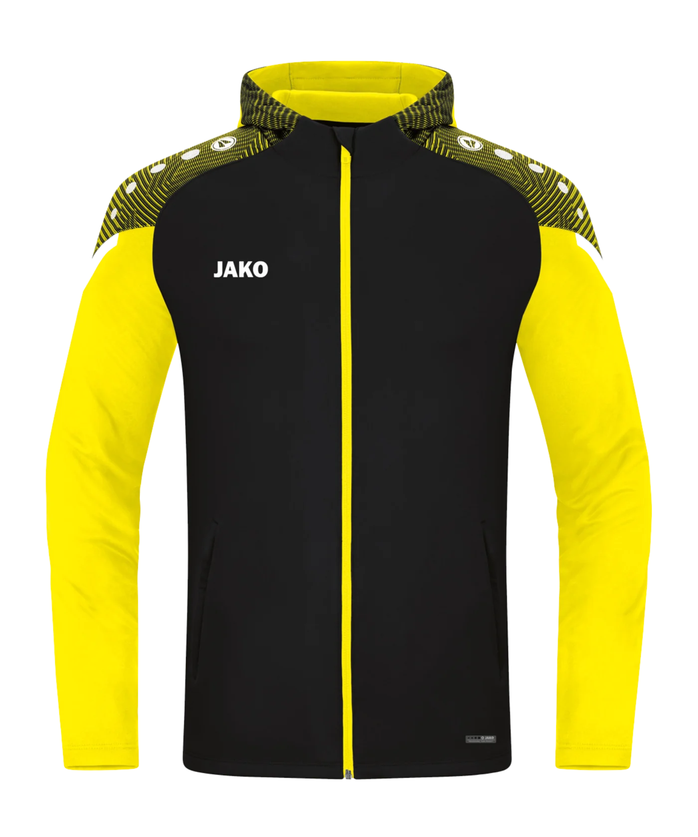 JAKO Performance Kapuzenjacke Schwarz F808