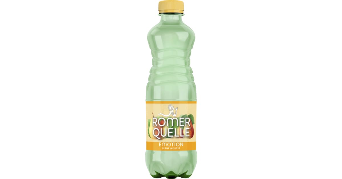 Römerquelle Emotion Birne-Melisse 0,5 Liter (Einweg)