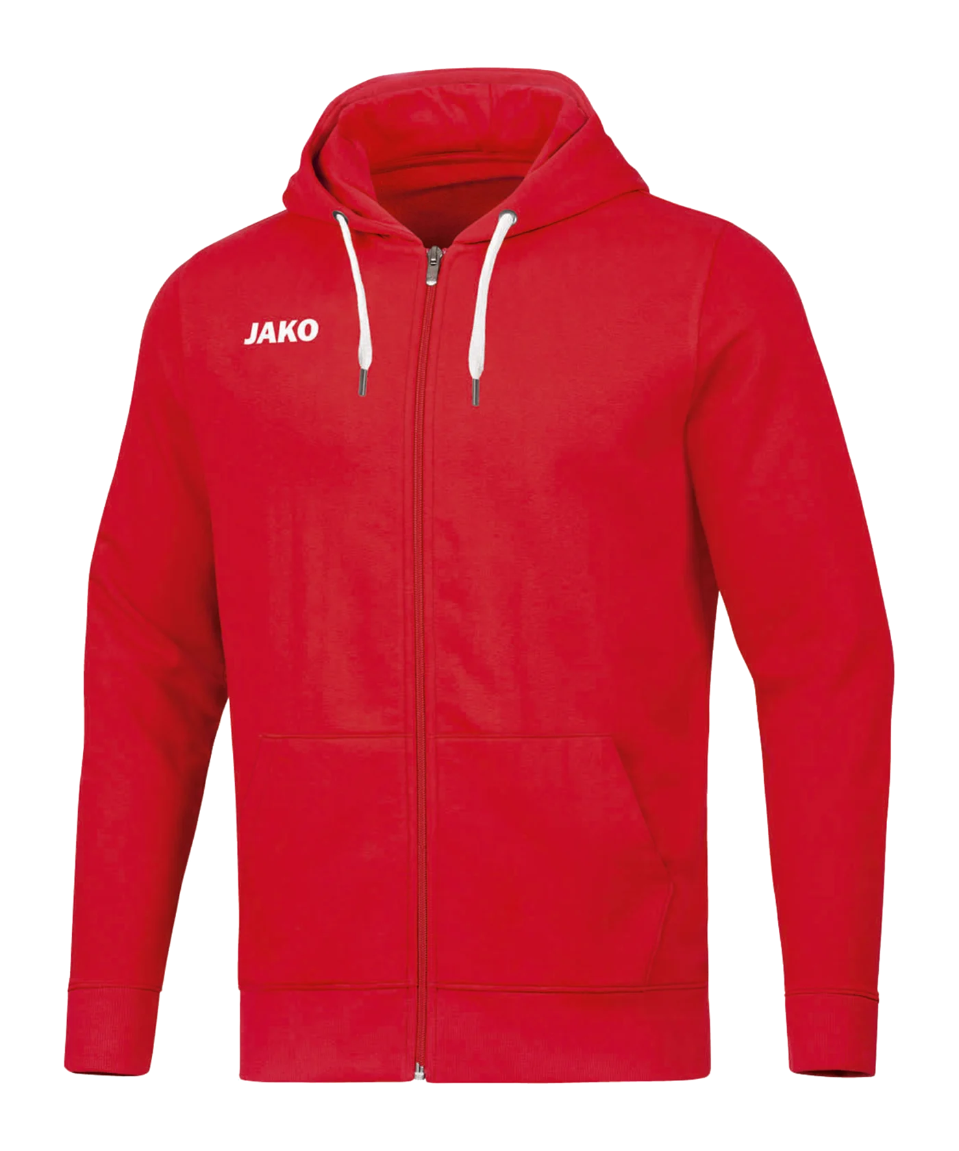 JAKO Base Kapuzenjacke Kids Rot F01