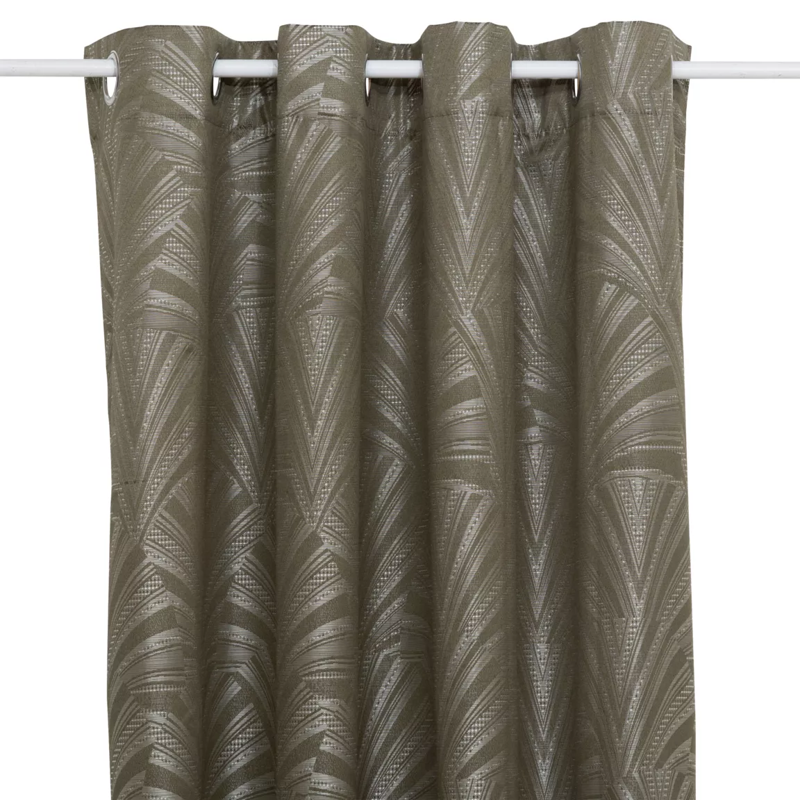 Rideau occultant (140 x 260 cm) Effie Vert kaki
