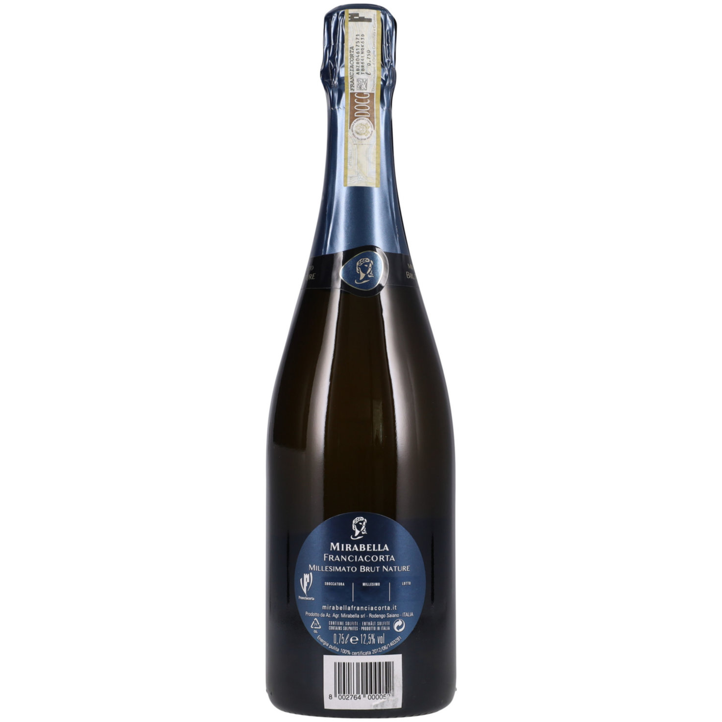 Franciacorta DOCG Demetra Brut Nature Mirabella -75cl