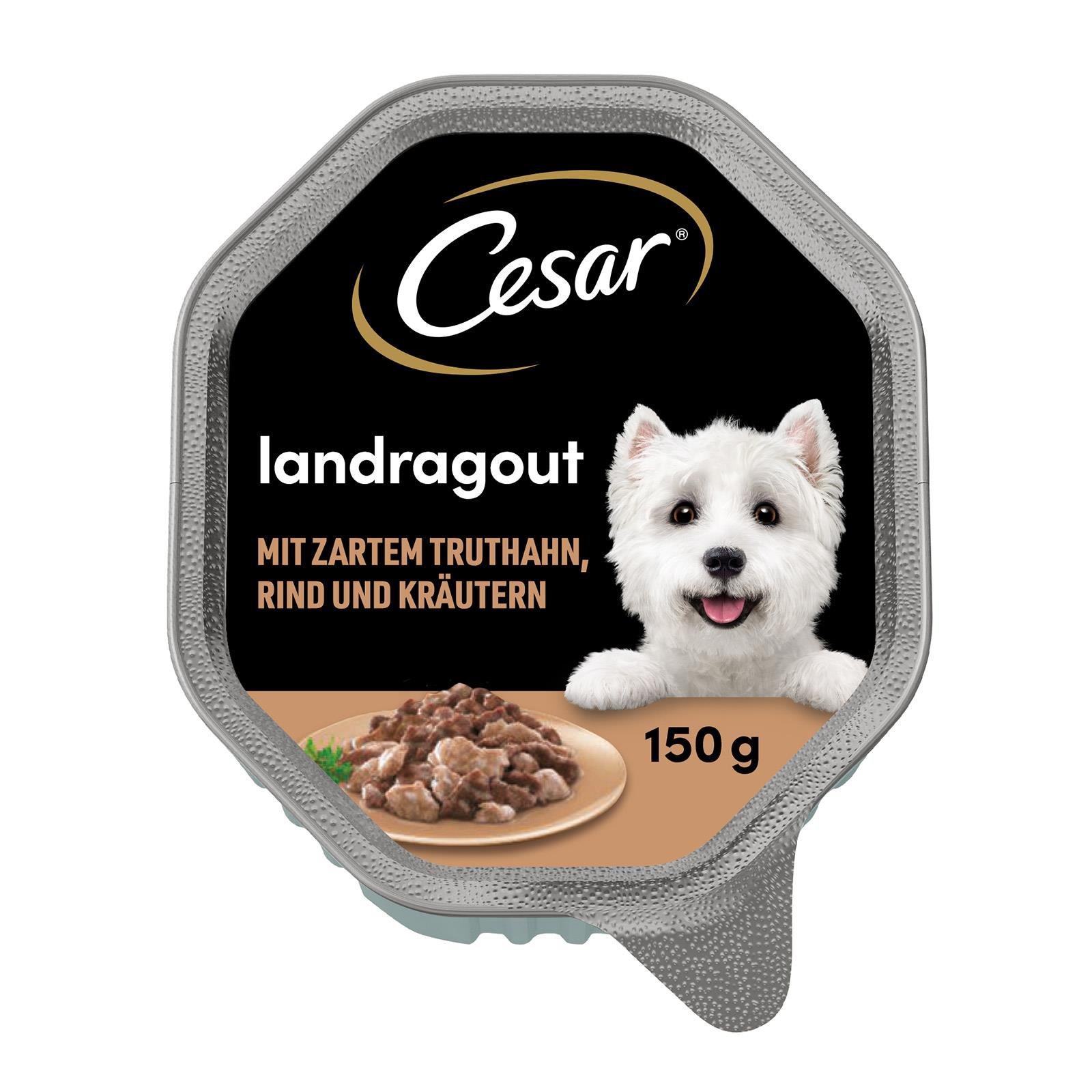 Cesar Landküche Pute & Rind