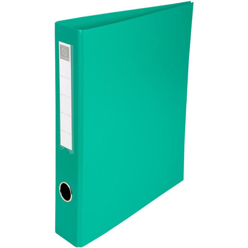 Classeur rembordé PVC 4 anneaux en D de 40mm en 3ème de couverture - A4 maxi