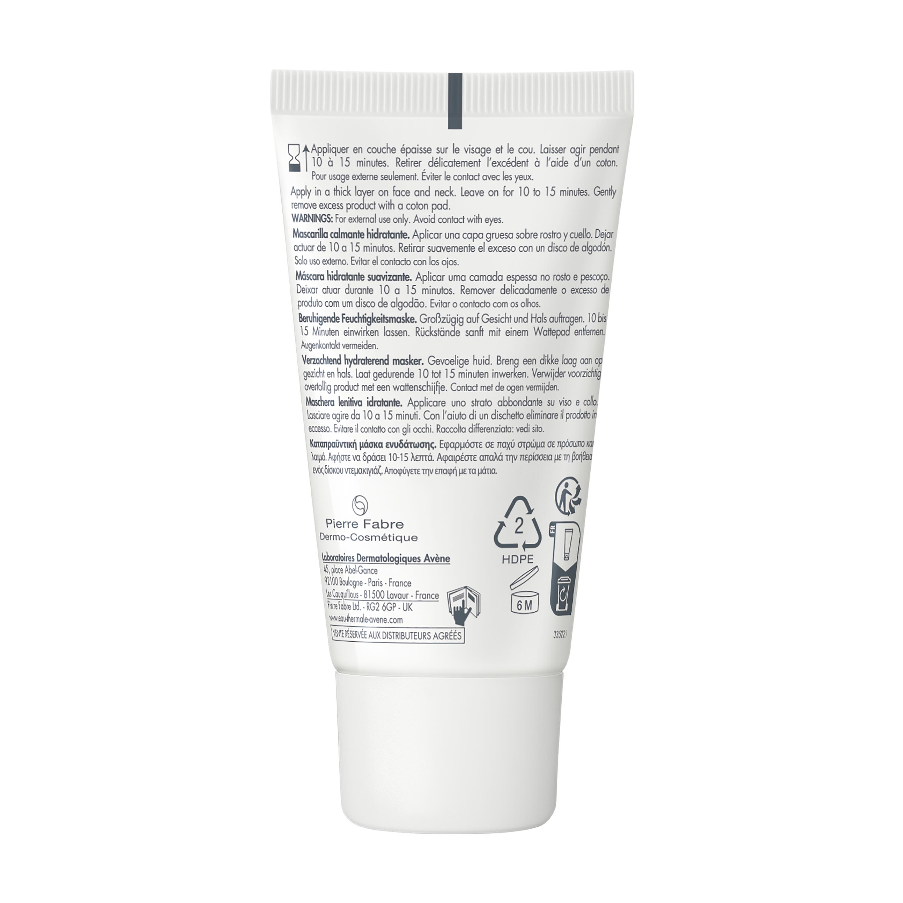 AVENE Beruhigende Feuchtigkeitsmaske<br>50 ml