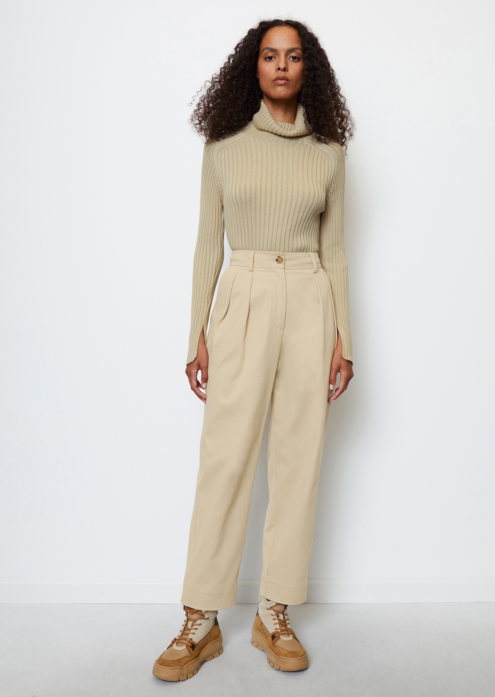MO'P X CHEVIGNON Rollkragenpullover slim aus Organic Cotton