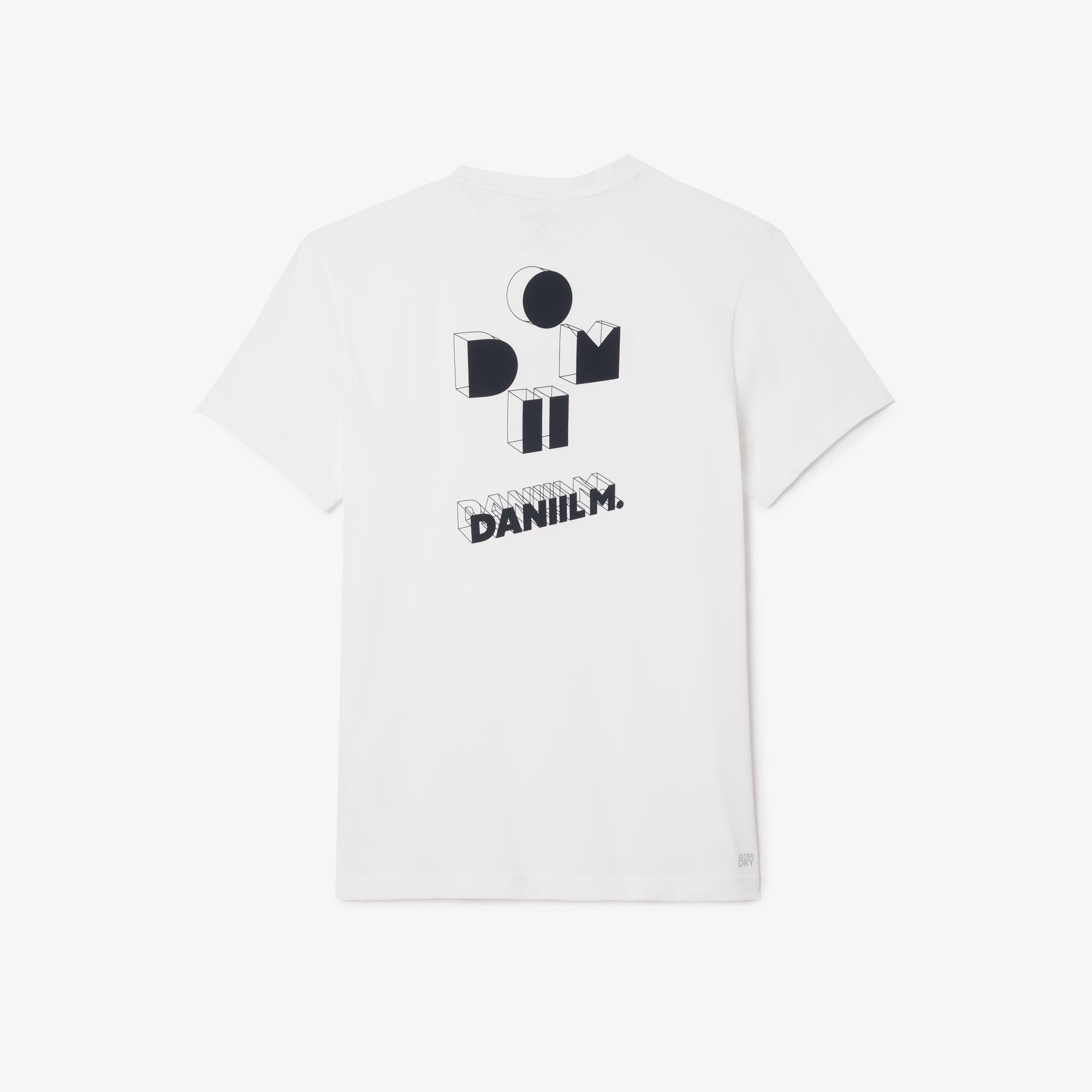 LACOSTE SPORT x Daniil Medvedev Ultra-Dry-T-Shirt T-Shirts - Weiss - Lacoste - Herren