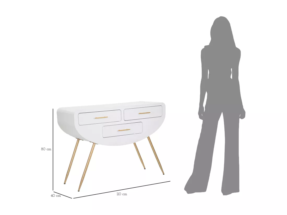 CONSOLE VÉNUS CM 110X40X80