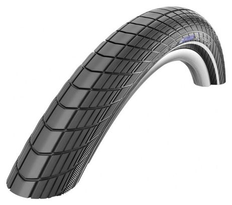 Pneu Schwalbe big apple 28x2.15 r-guard rigide noir c/réfl