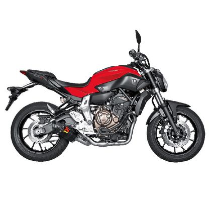 Ligne Complète Akrapovic Racing carbone