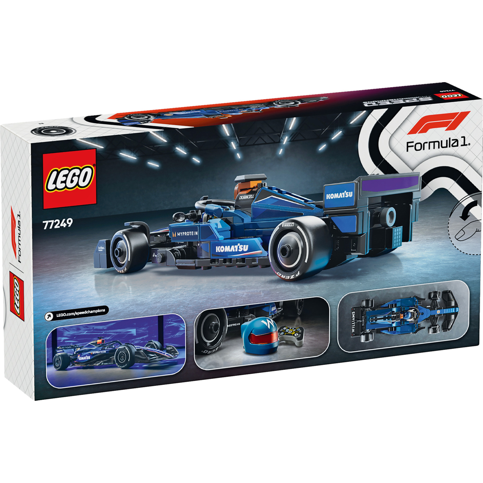 LEGO Speed Champion Williams Racing FW46 F1 Rennauto