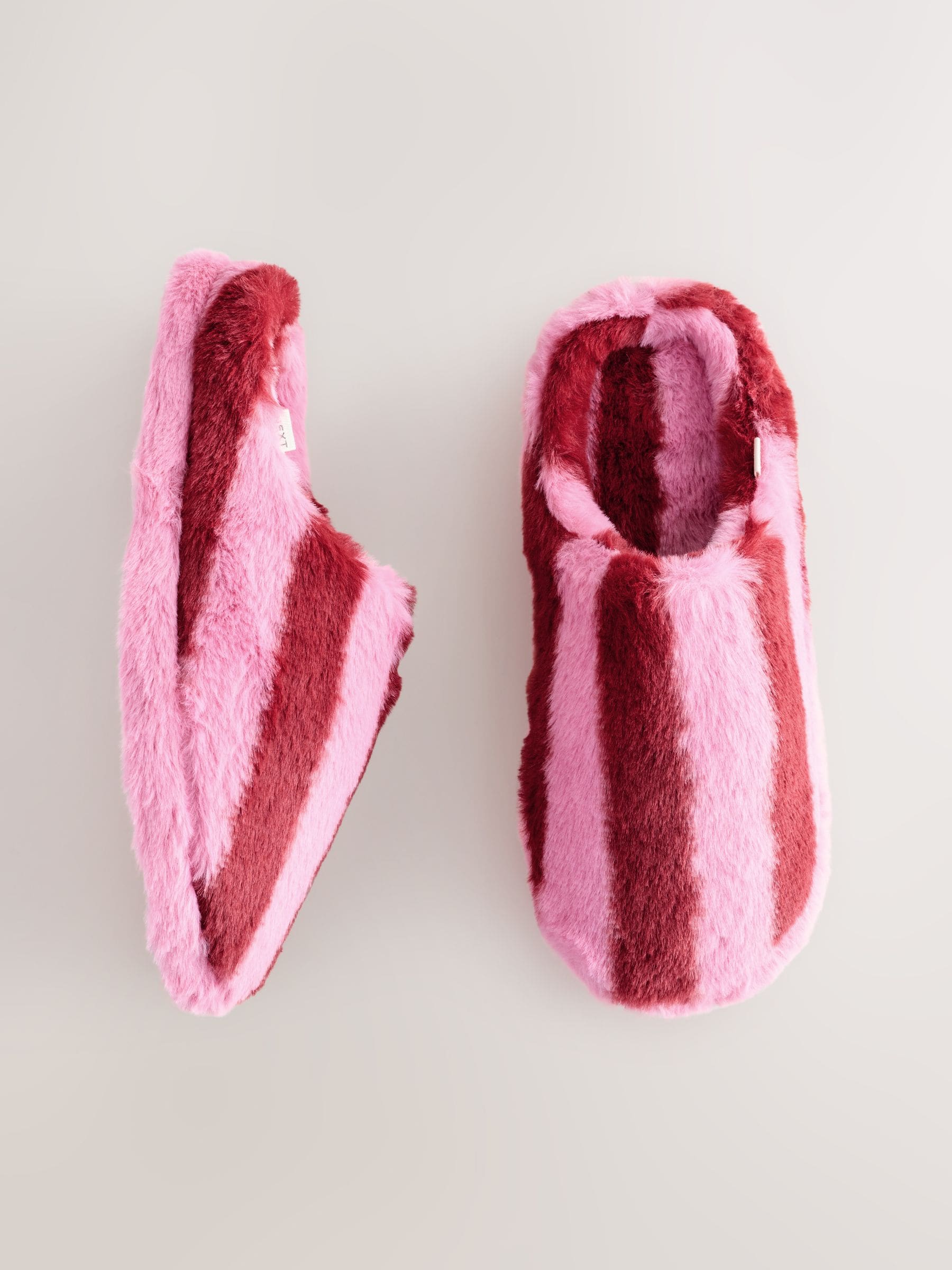 Roze streep - Pantoffelmuiltjes