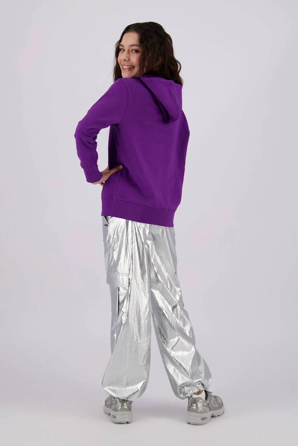 Raizzed hoodie paars