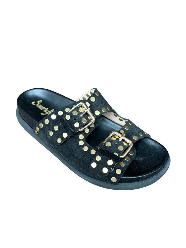 Semerdjian - Mules 2745 Suede Noir