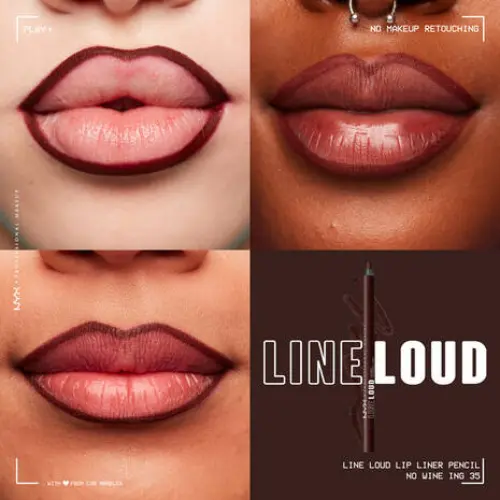 Line Loud Lip Liner No Wine-ing