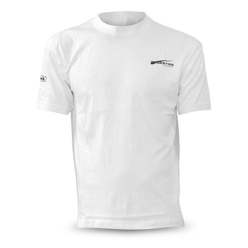 Tee Shirt Manches Courtes Homme Tubertini - Blanc