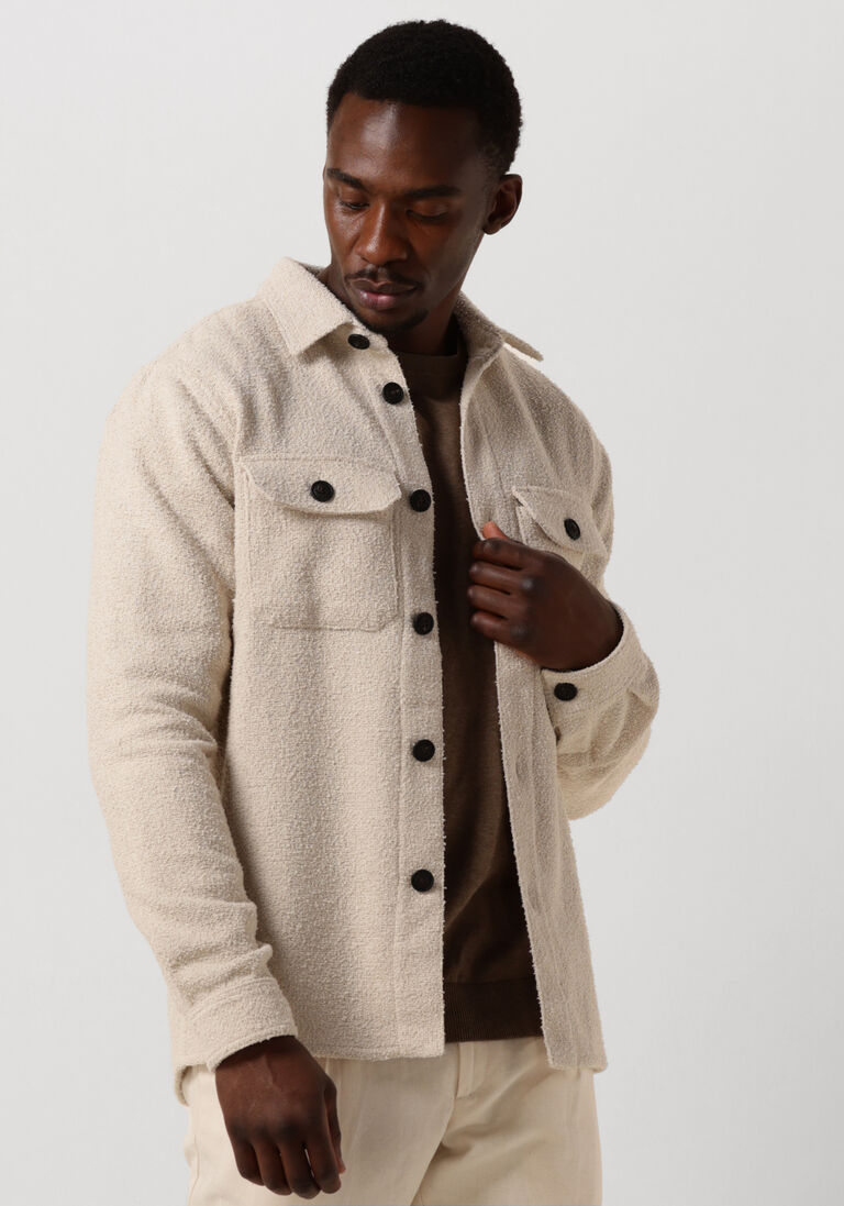 PROFUOMO beige profuomo overshirt overshirt boucle